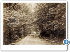 High Bridge - A dirt road near town - c 1910